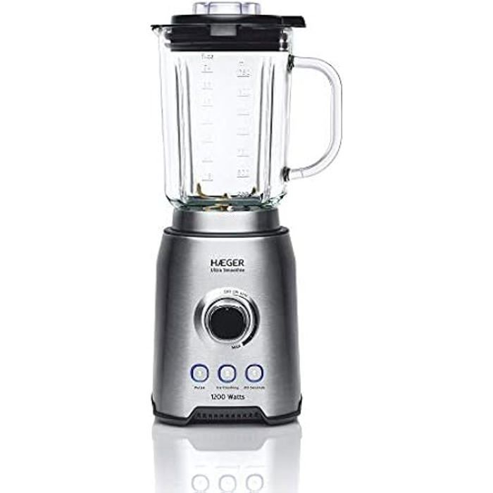 Mixerschüssel - Haeger - Ultra Smoothie - 1200 W - 1,75 L - Edelstahl von Joom DACH