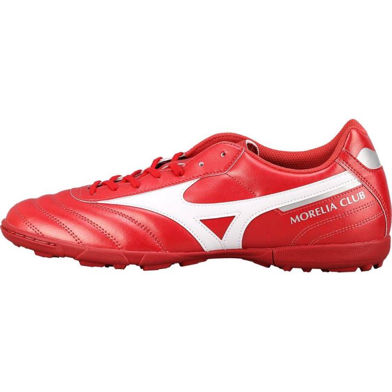 Mizuno Morelia 2 Mittelhohe Stollen Rutschfest Langlebig Fußballschuhe Herren Fußballschuhe Weiß Rot P1GD221660 40.5 von Joom DACH