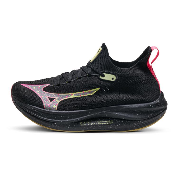Mizuno Neo Vista Schwarz Pink Tetra Unisex Sneaker Silber J1GC243403 40 von Joom DACH