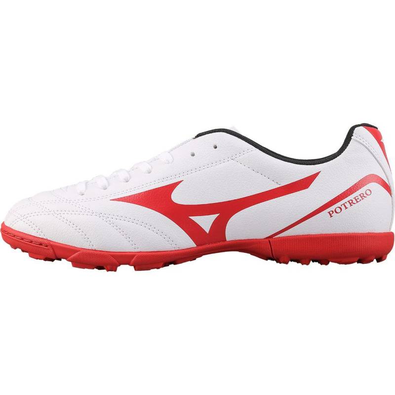 Mizuno Potrero TF Fußballschuhe Herren Sneaker Weiß Rot P1GD189262 44 von Joom DACH