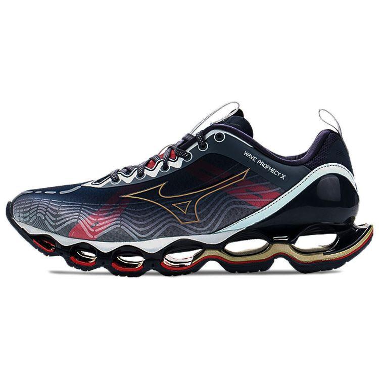 Mizuno Prophecy X Fashion Bequeme Dämpfung Laufschuhe Herren Sneaker Schwarz Rot J1GC210050 39 von Joom DACH