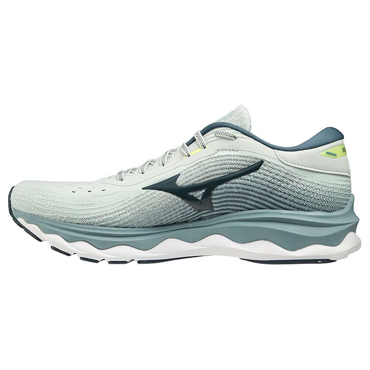 Mizuno Wave Sky 5 Bequemes Gewebe Synthetisches Leder Rutschfest Abriebfest Atmungsaktiv Leicht Low-Top Laufschuhe Herren Sneaker J1GC210224 von Joom DACH