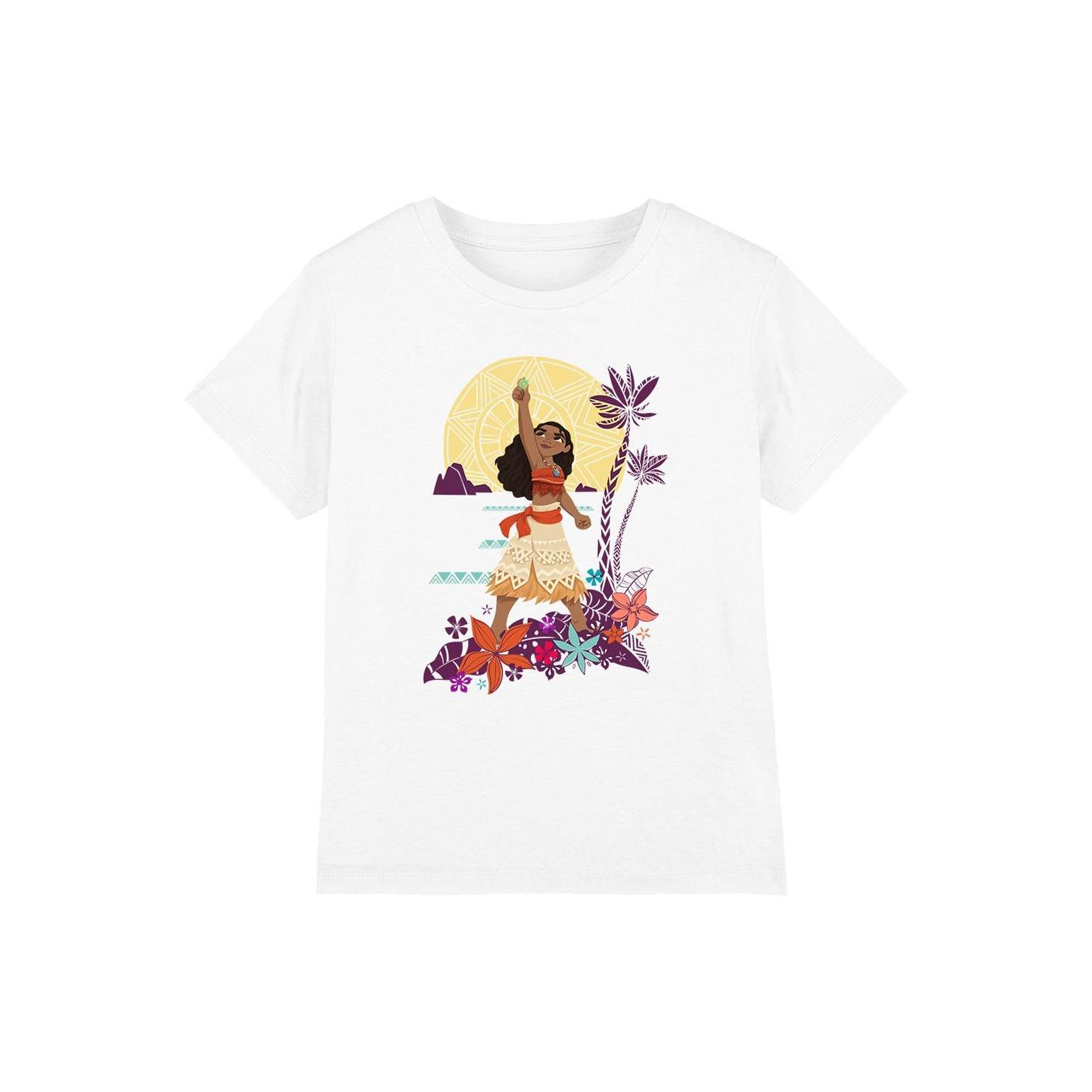 Moana Kinder T-Shirt Herz Sonnenuntergang 9-10 Years von Joom DACH