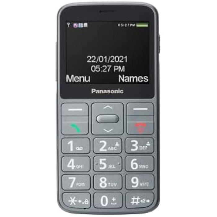 Mobiltelefon - PANASONIC - KX-TU160EXG - SOS-Taste - Große Tasten mit Hintergrundbeleuchtung - 2,4-Zoll-Bildschirm von Joom DACH