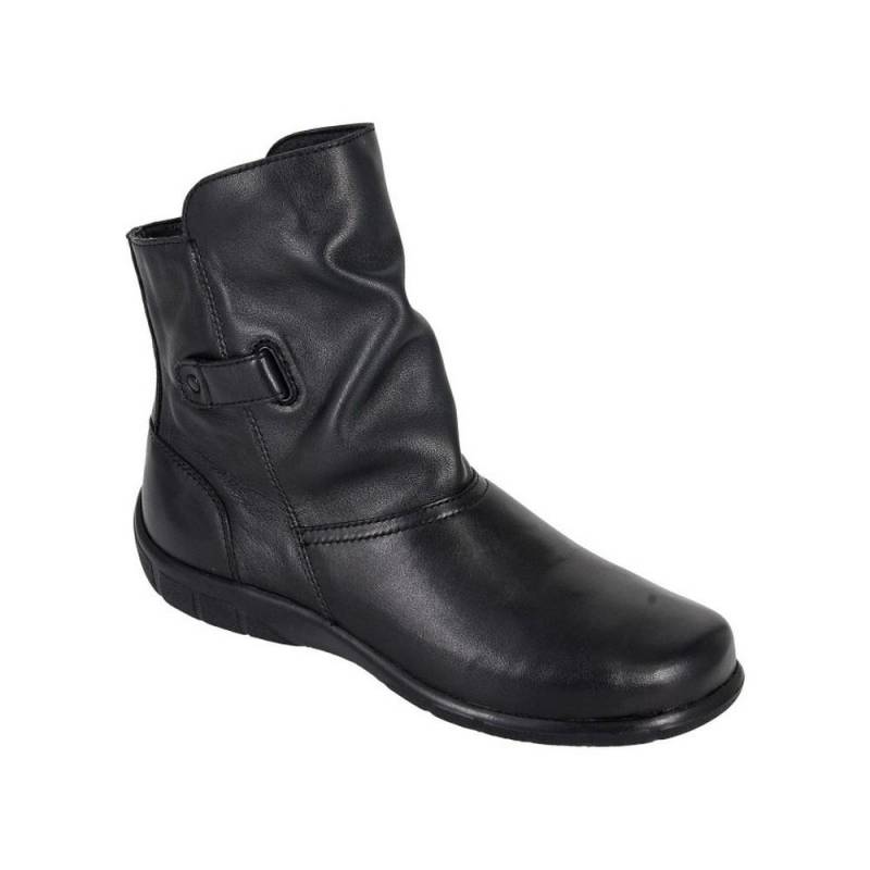 Mod Comfys Superleichte Stiefeletten aus Nappaleder für Damen 5 UK schwarz von Joom DACH