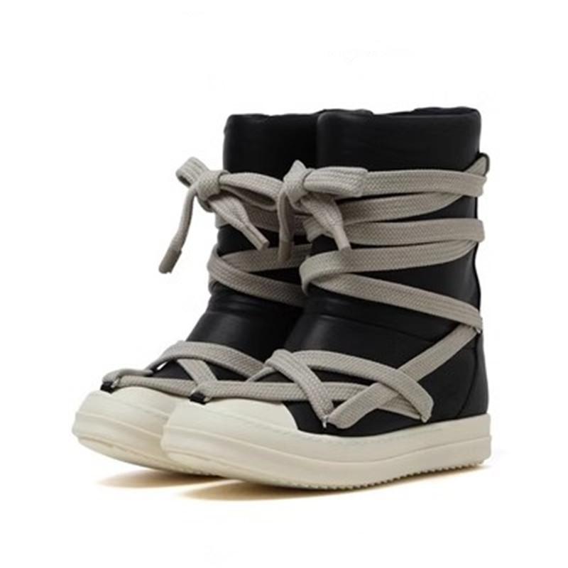 Mode 2025 High Top Sneakers Plattform Schnürung Herren Freizeitschuhe Damen Sneakers Designt Lässige Flats Knöchel-Stiefel Größe 44 40 von Joom DACH