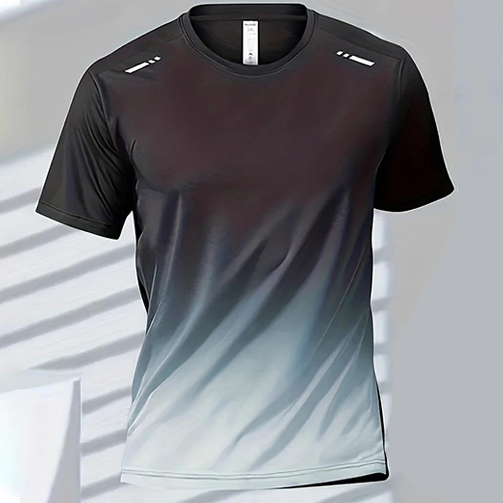 Mode 3D Gradient Harajuku Sommer Herren T-Shirt Outdoor T-Shirts Casual O-Ausschnitt Kurzarm Tops Übergroße T-Shirts L Mode 3D Gradient Harajuku Sommer Herren T-Shirt Outdoor T-Shirts Casual O-Ausschnitt Kurzarm Tops Übergroße T-Shirts L von Joom DACH