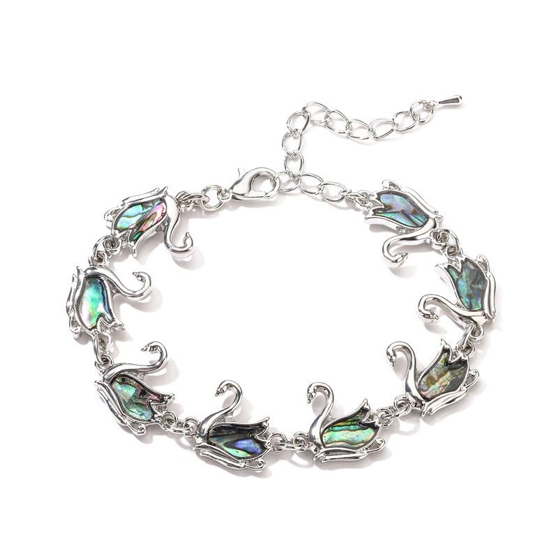 Mode-Accessoires Tier Wal Pinguin Schmetterling Muschel Abalone Armband Fußkettchen Dual-Zweck von Joom DACH