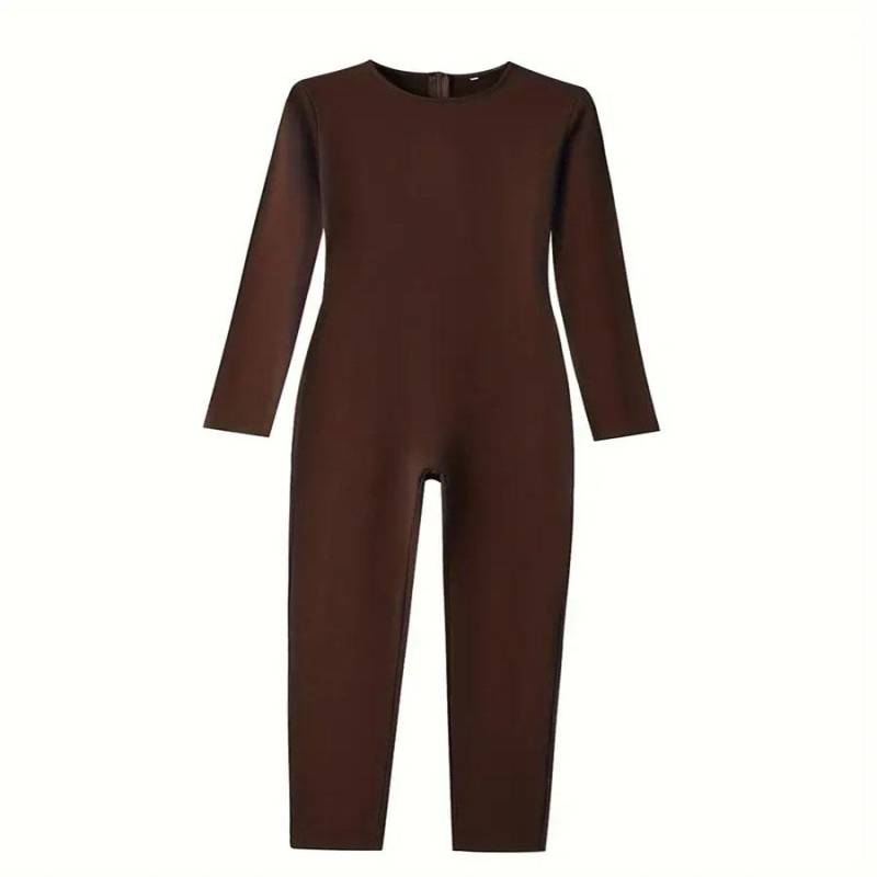 Mode Anzug Sommer Neue frauen Lange-ärmeln Schlank Hohe Taille Hüfte Sport Overall XL hellbraun von Joom DACH