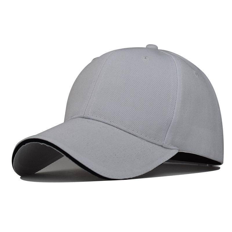 Mode Baseball Kappe Schwarz Kappe Snapback Caps Sport Hüte Ausgestattet Casual Gorras Hip Hop Papa Hüte Männer Frauen Unisex 54-60cm von Joom DACH