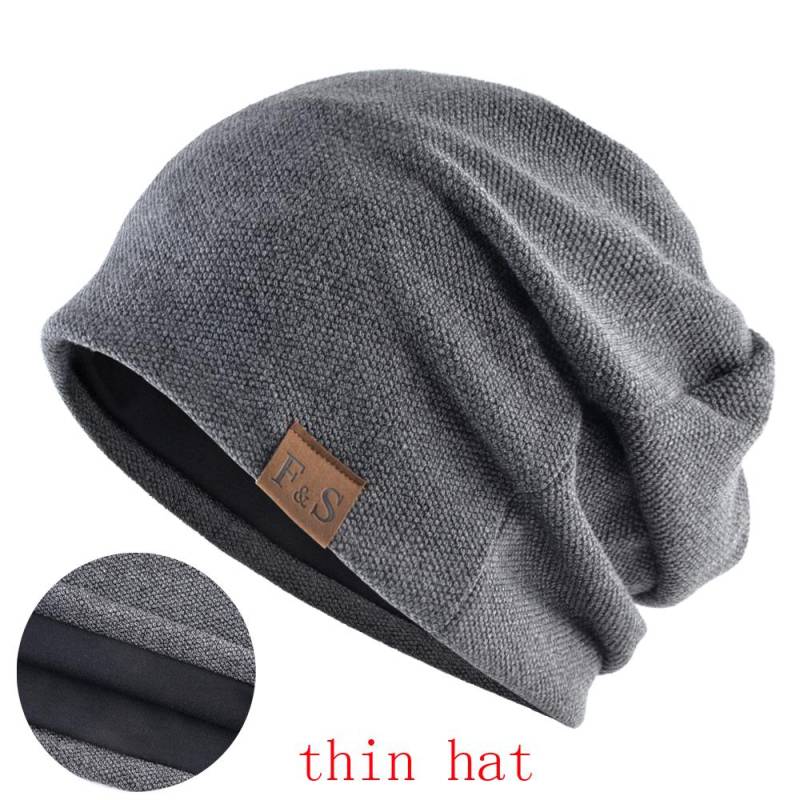 Mode Beanie Hut für Männer und Frauen Herbst Winter einfarbig Skullies Beanies Frühling lässig Turban Hüte hinzufügen Samt 57-60cm von Joom DACH