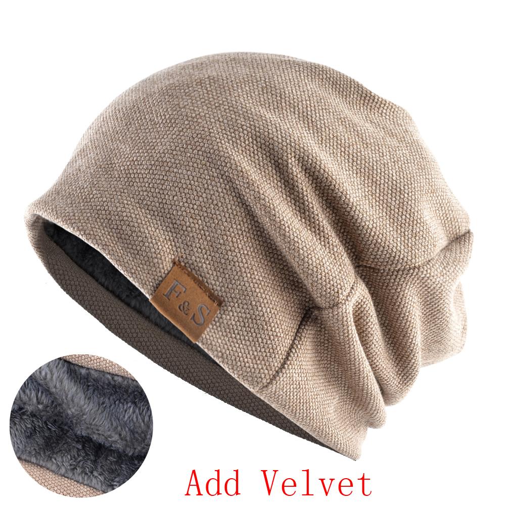 Mode Beanie Hut für Männer und Frauen Herbst Winter einfarbig Skullies Beanies Frühling lässig Turban Hüte hinzufügen Samt 57-60cm von Joom DACH