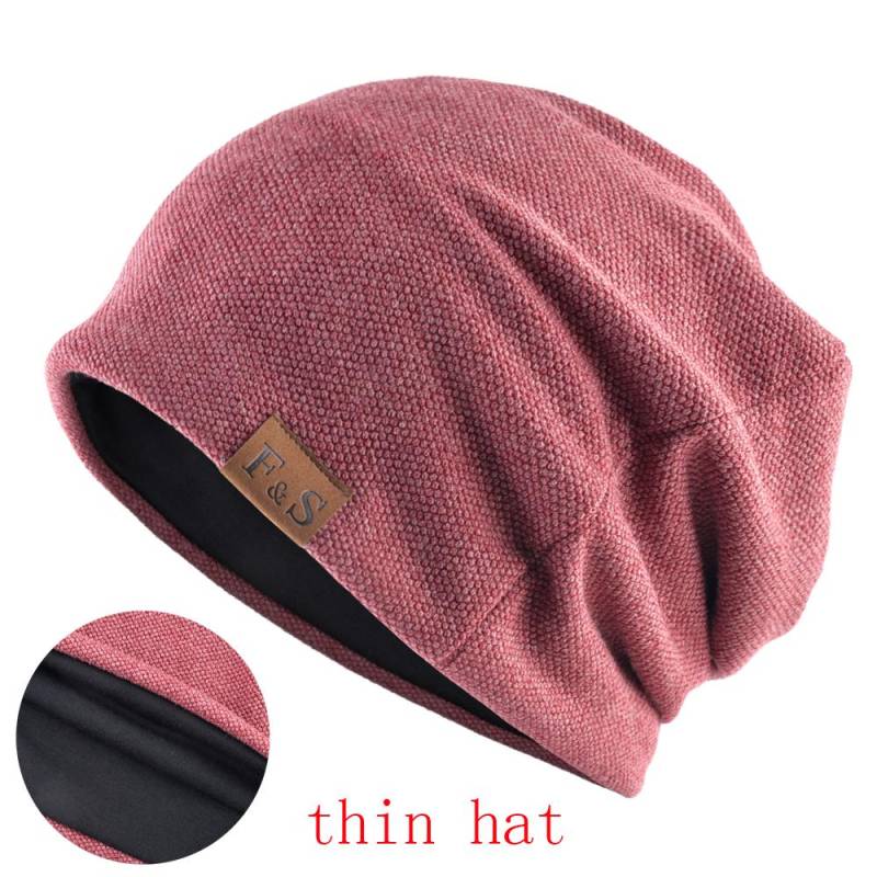 Mode Beanie Hut für Männer und Frauen Herbst Winter einfarbig Skullies Beanies Frühling lässig Turban Hüte hinzufügen Samt 57-60cm von Joom DACH