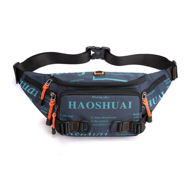 Mode Brief Taille Taschen Für Männer Casual Nylon Taille Packs Unisex Gürtel Tasche Fanny Pack Reise Lagerung Brust Taschen Bein tasche von Joom DACH