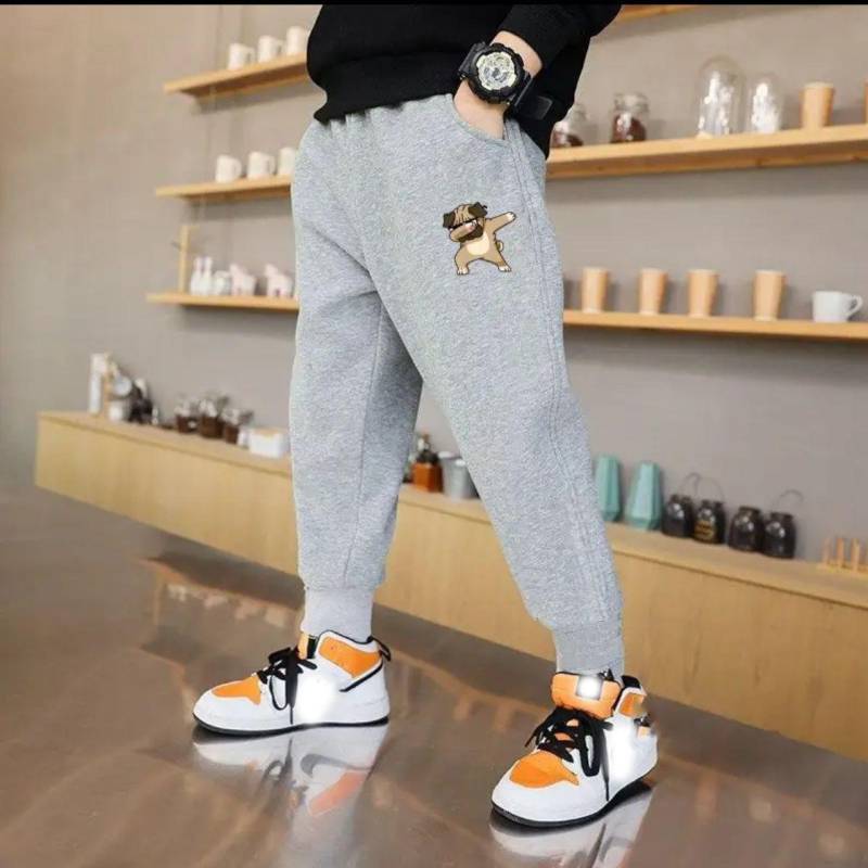Mode Buchstabenaufdruck Dünne Sweatpants Jungen Lässige Jogginghosen Kinder Baumwolle Locker Weiche Hosen 130 von Joom DACH