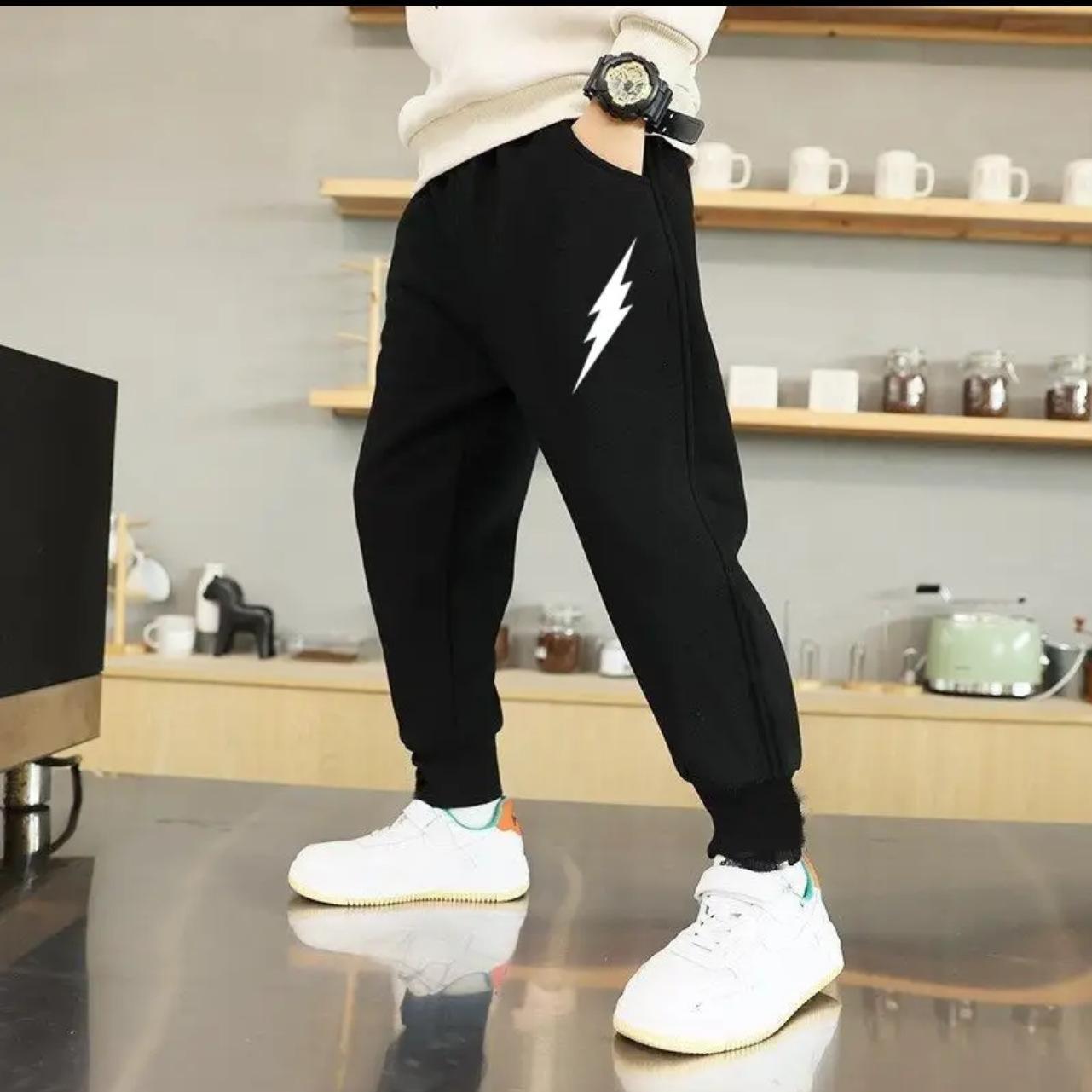 Mode Buchstabenaufdruck Dünne Sweatpants Jungen Lässige Jogginghosen Kinder Baumwolle Locker Weiche Hosen 160 von Joom DACH