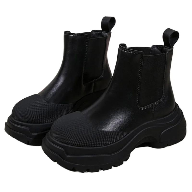 Mode Chelsea Stiefel Plattform Chunky Frauen Schuhe Frühling Herbst Casual Sport Schuhe Schnee Stiefeletten Punk Goth Fad Mujer Zapatillas 37 schwarz Mode Chelsea Stiefel Plattform Chunky Frauen Schuhe Frühling Herbst Casual Sport Schuhe Schnee Stiefeletten Punk Goth Fad Mujer Zapatillas 37 schwarz von Joom DACH