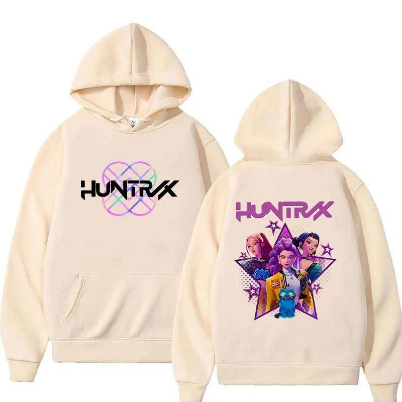 Mode Damen KPop Dämonenjäger Print Hoodies Frühling und Herbst Kinder Niedlicher Cartoon Charakter Grafik Trendige Freizeitkleidung 140 von Joom DACH