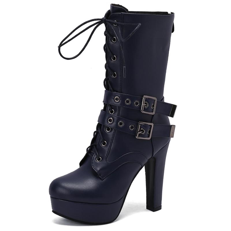 Mode Damen Stiefeletten mit Plateau, sexy, schwarz, blau, weiß, Stiefel, High Heels, Reißverschluss, Tanzparty-Schuhe, Damen, große Größe 50, Neu 2024 Winter 44 Mode Damen Stiefeletten mit Plateau, sexy, schwarz, blau, weiß, Stiefel, High Heels, Reißverschluss, Tanzparty-Schuhe, Damen, große Größe 50, Neu 2024 Winter 44 von Joom DACH
