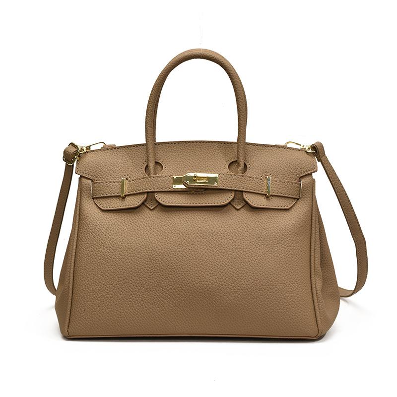 Mode Damen Tasche Neue Vielseitige Umhängetasche Handtasche large khaki von Joom DACH