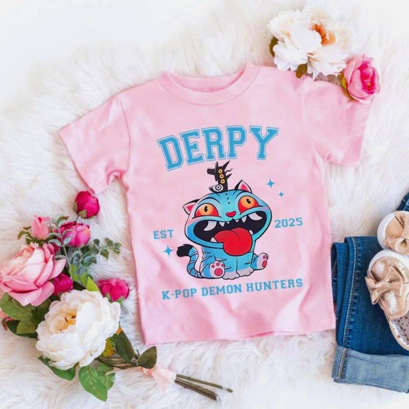 Mode Film Kinder T-Shirt KPop Dämonenjäger Lustiges Geschenk für Fans T-Shirt K-Pop Dämonenjäger Kleidung Cooles Mädchen T-Shirt Top 140 Mode Film Kinder T-Shirt KPop Dämonenjäger Lustiges Geschenk für Fans T-Shirt K-Pop Dämonenjäger Kleidung Cooles Mädchen T-Shirt Top 140 von Joom DACH
