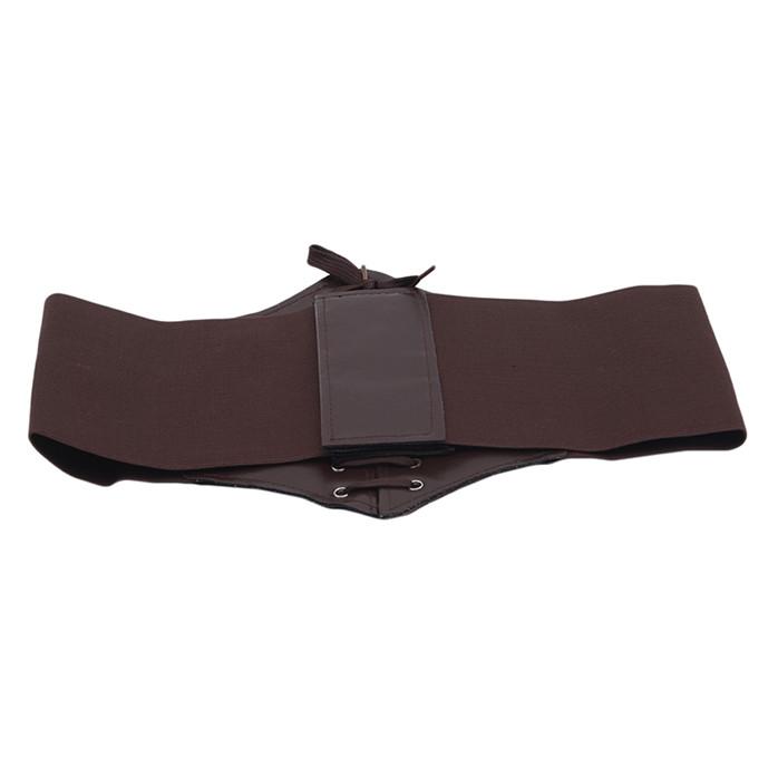 Mode Frauen Body Shaper Schnalle Breiten Bund Taille Gürtel Unterbrust Korsett Gürtel Zubehör braun von Joom DACH