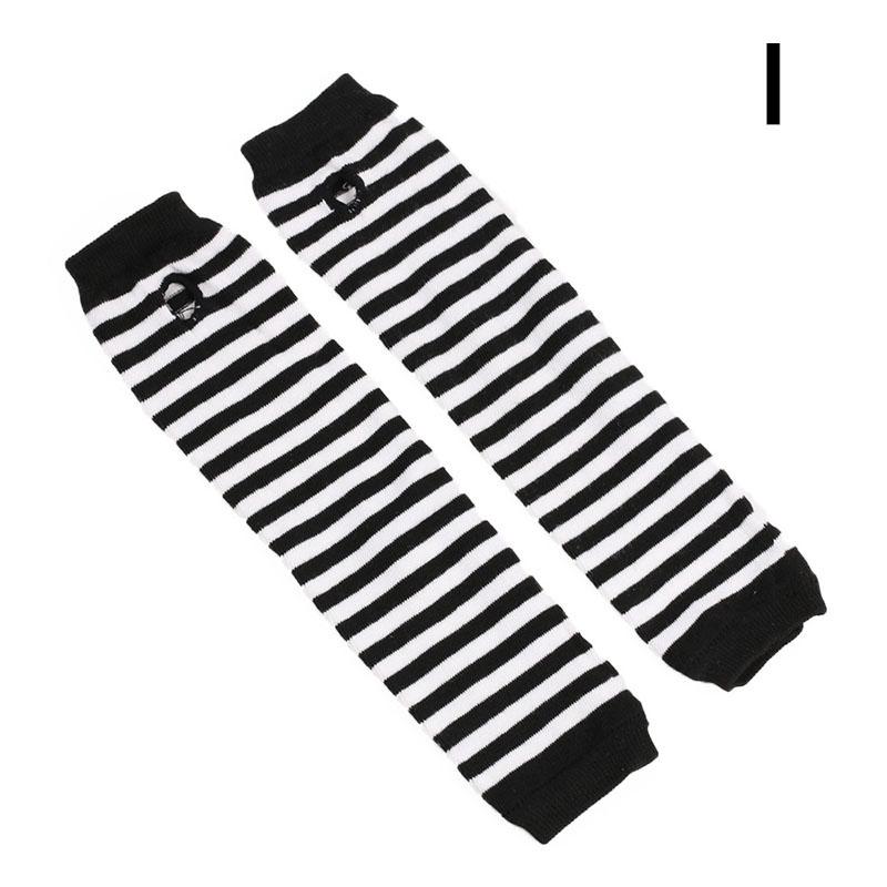 Mode Frauen Dame Gestreiften Ellenbogen Handschuhe Wärmer Gestrickte Lange Finger Handschuhe Ellenbogen Fäustlinge Weihnachten Zubehör Geschenk von Joom DACH