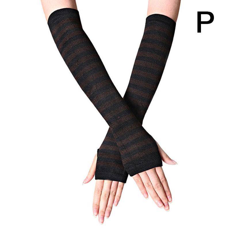 Mode Frauen Dame Gestreiften Ellenbogen Handschuhe Wärmer Gestrickte Lange Finger Handschuhe Ellenbogen Fäustlinge Weihnachten Zubehör Geschenk Mode Frauen Dame Gestreiften Ellenbogen Handschuhe Wärmer Gestrickte Lange Finger Handschuhe Ellenbogen Fäustlinge Weihnachten Zubehör Geschenk von Joom DACH