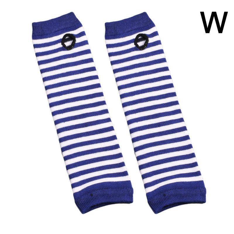 Mode Frauen Dame Gestreiften Ellenbogen Handschuhe Wärmer Gestrickte Lange Finger Handschuhe Ellenbogen Fäustlinge Weihnachten Zubehör Geschenk von Joom DACH