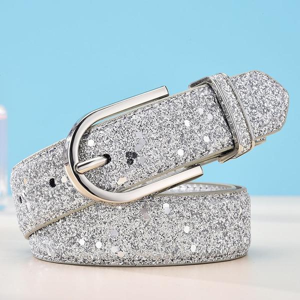 Mode Frauen Glitter Gold Leder Gürtel Weibliche Silber Taille Gürtel Hohe Qualität Kummerbund Ceinture Femme 90 CM silber Mode Frauen Glitter Gold Leder Gürtel Weibliche Silber Taille Gürtel Hohe Qualität Kummerbund Ceinture Femme 90 CM silber von Joom DACH