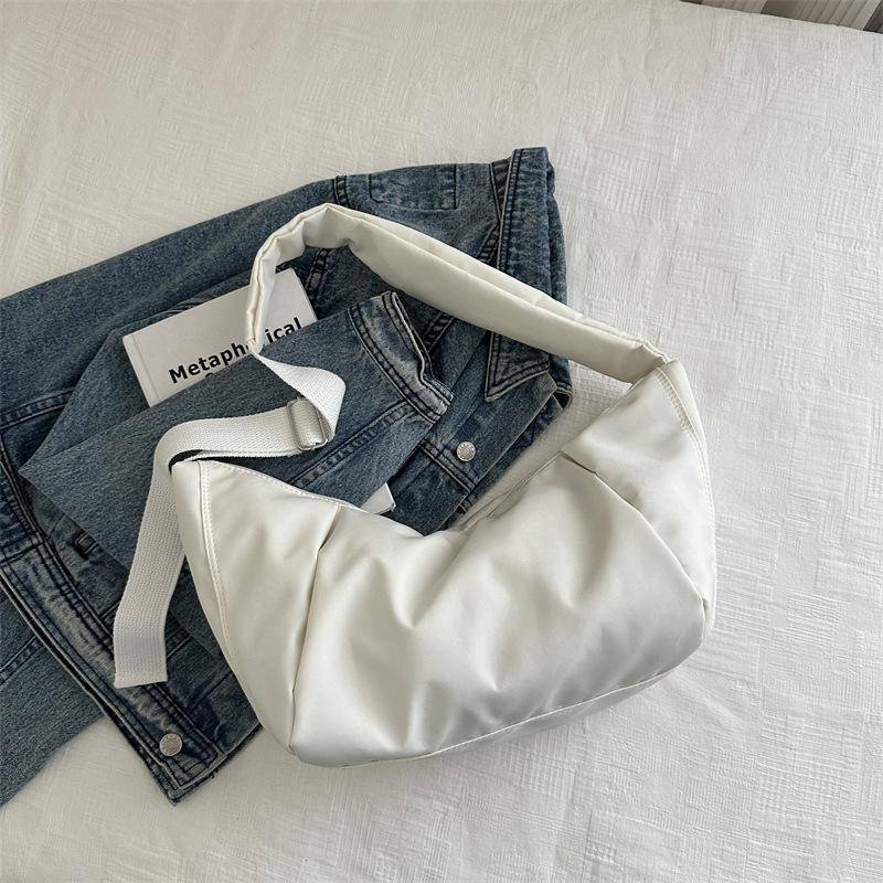 Mode Frauen Große Kapazität Umhängetasche Schulter Tasche Unten Baumwolle Casual Einfache Und Vielseitig von Joom DACH