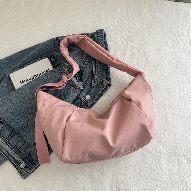 Mode Frauen Große Kapazität Umhängetasche Schulter Tasche Unten Baumwolle Casual Einfache Und Vielseitig von Joom DACH