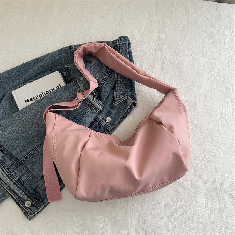 Mode Frauen Große Kapazität Umhängetasche Schulter Tasche Unten Baumwolle Casual Einfache Und Vielseitig von Joom DACH