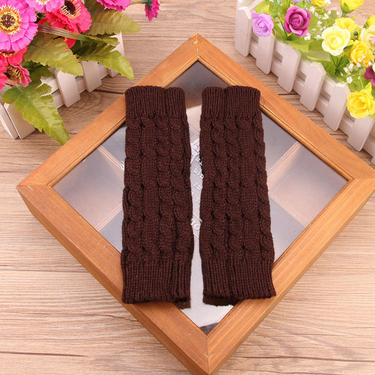 Mode Frauen Mädchen Winter Handgelenk Warme Gestrickte Fingerlose Weiche Handschuhe Weihnachten Geschenk von Joom DACH