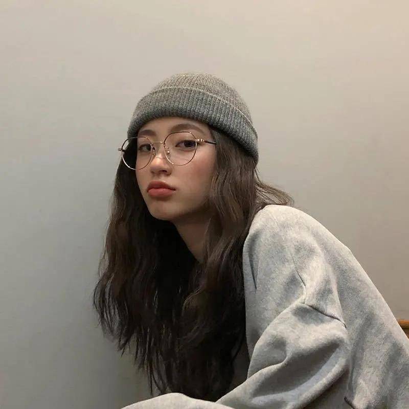 Mode Frauen Stricken Hüte Skullies Beanies Neue Herbst Winter Warme Manschette Beanie Hut Ins Goth Gestrickte Kappen Männer Skullies caps Stricken Skullies Beanies one size von Joom DACH