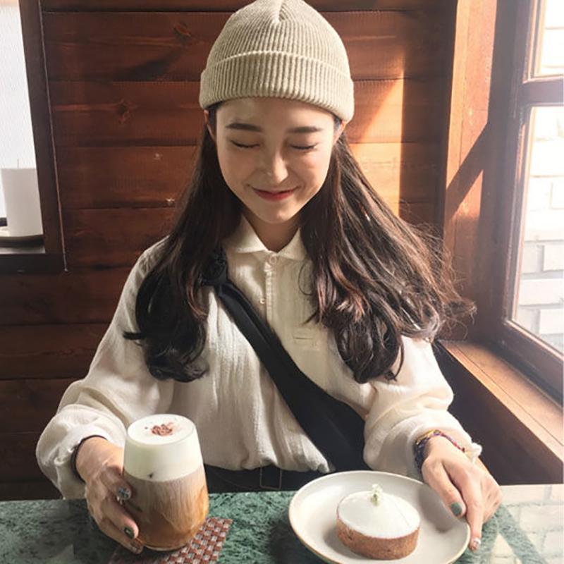 Mode Frauen Stricken Hüte Skullies Beanies Neue Herbst Winter Warme Manschette Beanie Hut Ins Goth Gestrickte Kappen Männer Skullies caps Stricken Skullies Beanies one size von Joom DACH