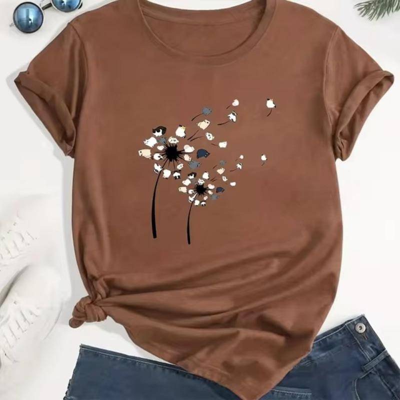 Mode Frauen T Shirt Streifen Druck Gradienten O Hals Kurzarm Basic Tops Streetwear Sommer Übergroße Kleidung Weibliche T-Shirts XXL Mode Frauen T Shirt Streifen Druck Gradienten O Hals Kurzarm Basic Tops Streetwear Sommer Übergroße Kleidung Weibliche T-Shirts XXL von Joom DACH