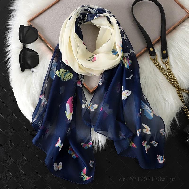 Mode Gedruckt Leopard Chiffon Hijab Schal Frauen Pareo Dame Bandanas Strand Handtücher Sommer Muslimischen Schleier Wrap Weibliche Foulard von Joom DACH
