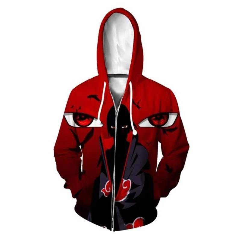Mode Harajuku Anime Zipper Männer Hoodie 3D Gedruckt Casual Hoodies Cartoon Lustige Streetwear Hoodies Sweatshirt Tops S von Joom DACH