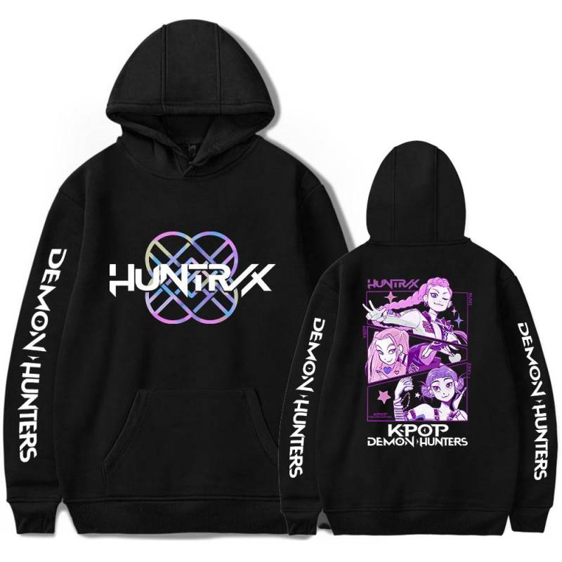 Mode Herren Damen Hoodie Streetwear Harajuku Lässig KPop Dämonenjäger Bedruckt Kapuzenpullover Sweatshirts M schwarz Mode Herren Damen Hoodie Streetwear Harajuku Lässig KPop Dämonenjäger Bedruckt Kapuzenpullover Sweatshirts M schwarz von Joom DACH