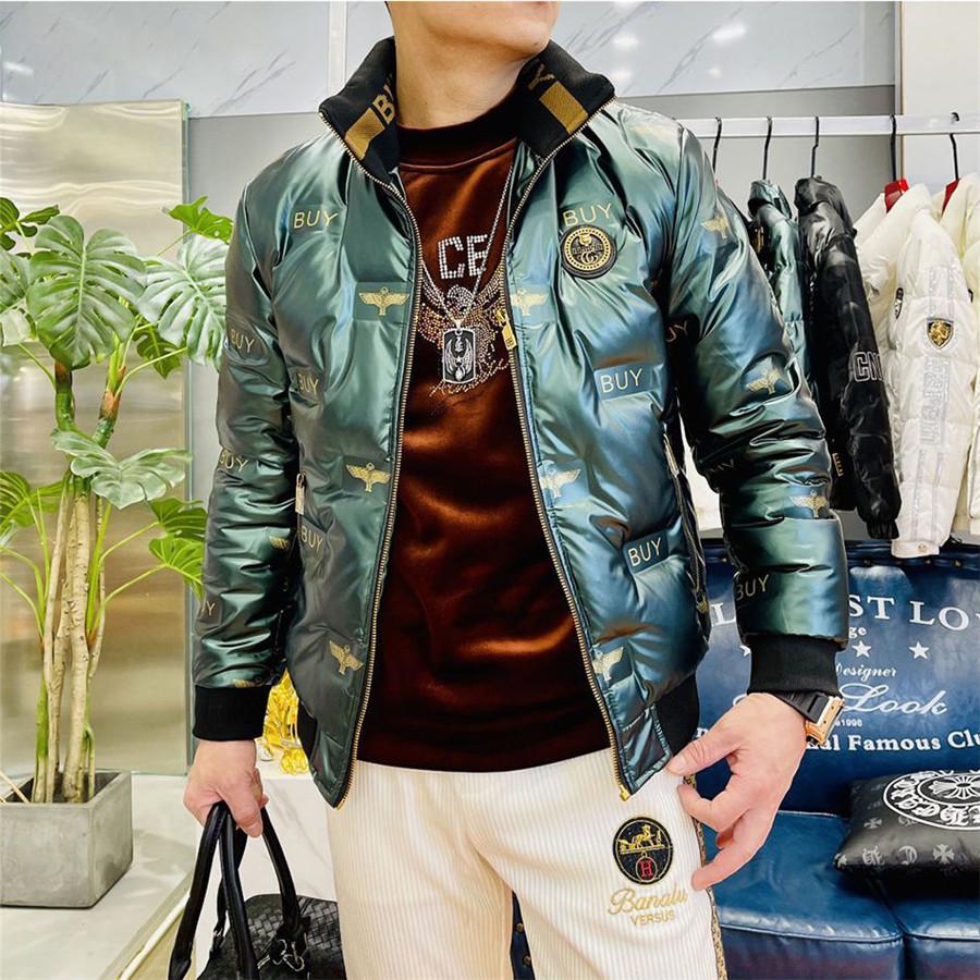 Mode Herren Daunenjacke Original Marke hochwertige Wintermantel Vintage Mann Kleidung M von Joom DACH