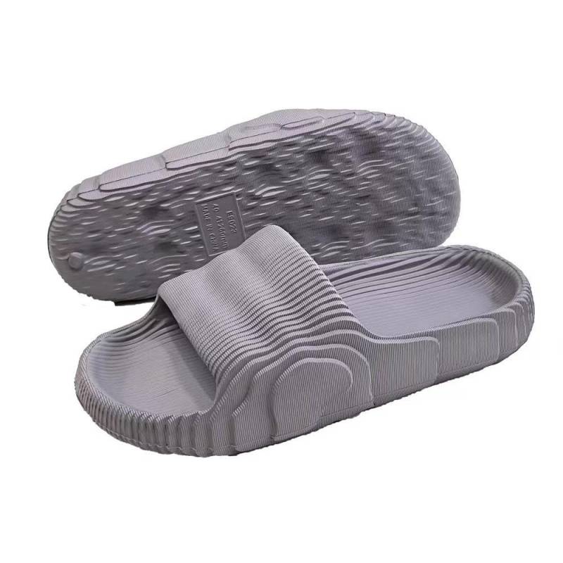 Mode Herren Hausschuhe Sommer Indoor Home Badezimmer Anti Slip Weiche Sohle Hausschuhe EVA Trend Hausschuhe Grün Schwarz Blau Gelb Grau 43 grau von Joom DACH