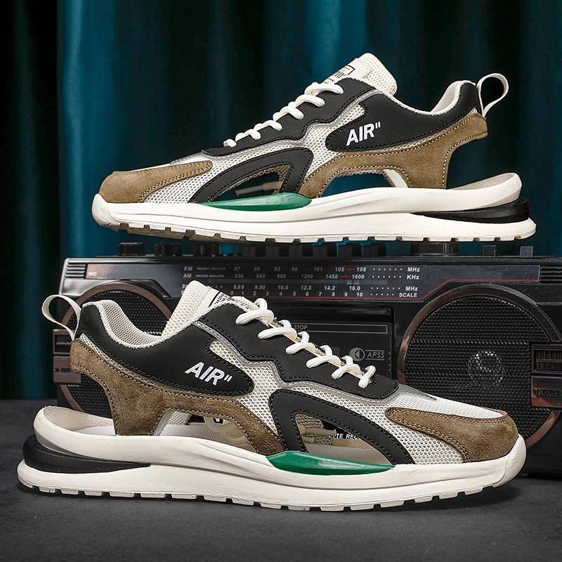 Mode Herren Strandsandalen Outdoor Rutschfeste Wasserschuhe Sommer Herren Sandalen Weiche Leichte Wandersandalen Herren Hausschuhe Sneakers 41 von Joom DACH