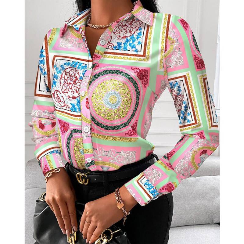 Mode Kette Leopard Gedruckt Dame Büro Hemd Elegante drehen-unten Kragen Bluse Casual-Taste Langarm Neue Herbst Frauen tops XXL Mode Kette Leopard Gedruckt Dame Büro Hemd Elegante drehen-unten Kragen Bluse Casual-Taste Langarm Neue Herbst Frauen tops XXL von Joom DACH