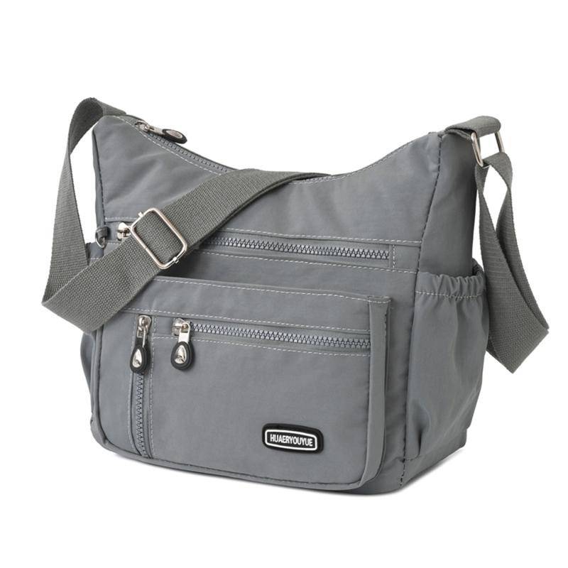 Mode Lässig Nylon Tuch Umhängetasche Für Frauen Schulter Taschen Multi Schicht Weiblichen Umhängetaschen Wasserdichte Mutter Tasche Geldbörse grau Mode Lässig Nylon Tuch Umhängetasche Für Frauen Schulter Taschen Multi Schicht Weiblichen Umhängetaschen Wasserdichte Mutter Tasche Geldbörse grau von Joom DACH