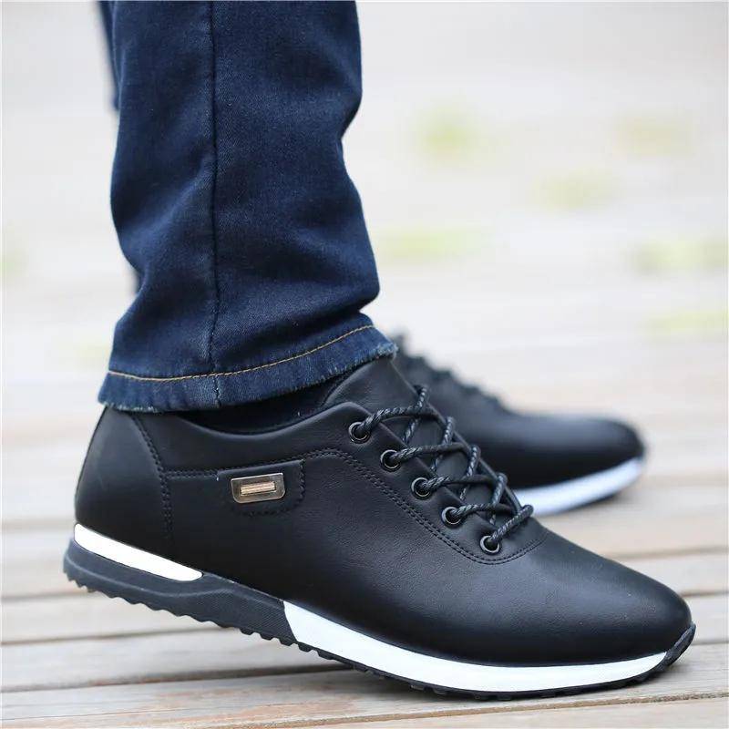 Mode Leder Business Outdoor Sportschuhe Weiche Unterseite Sneakers Männliche Wanderschuhe Flache Schuhe Zapatos Hombres Herren Freizeitschuh 44 Mode Leder Business Outdoor Sportschuhe Weiche Unterseite Sneakers Männliche Wanderschuhe Flache Schuhe Zapatos Hombres Herren Freizeitschuh 44 von Joom DACH