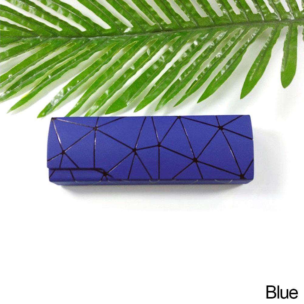 Mode Männer Frauen Gläser Fall Schutzhülle Box Sonnenbrille Zubehör Optische Lesebrille Brillen Box blau von Joom DACH