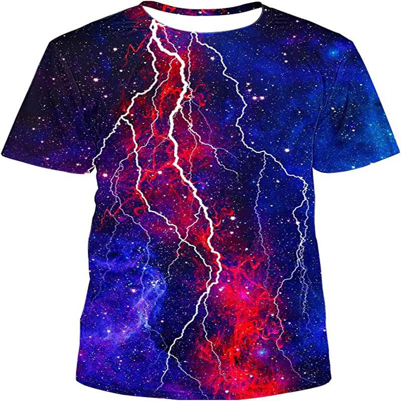 Mode Männer Neue 3D Neuheit und Coole grafik t-shirts Sommer Casual Persönlichkeit Gedruckt Oansatz Kurzarm streetwear Tees Tops 3XL von Joom DACH