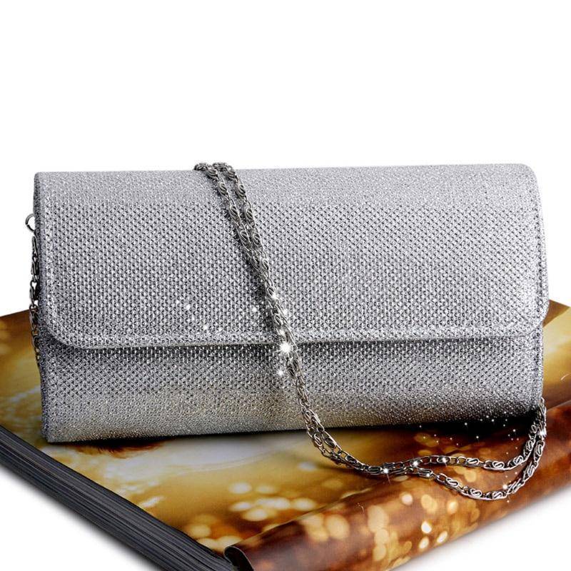 Mode Mini Handtaschen frauen Pu Leder Schulter Messenger Taschen Weibliche Kleine Umhängetasche 19.8 x 11.5 x 4.8cm silber von Joom DACH