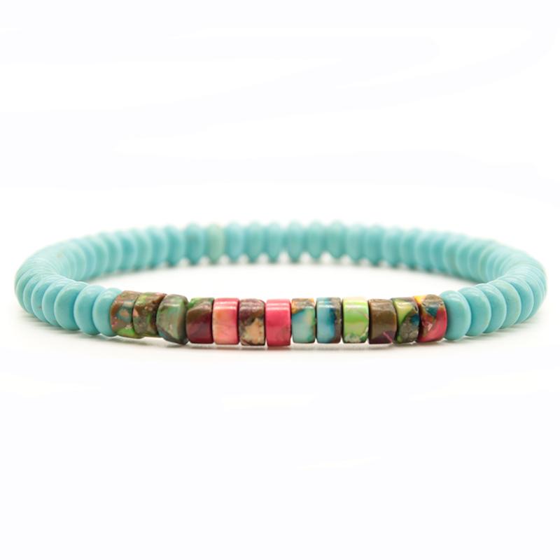 Mode Naturstein Armbänder Männer Frauen 6mm Hämatit Imperial Perlen Braslet Charm Schmuck Zubehör Yoga Braclet von Joom DACH